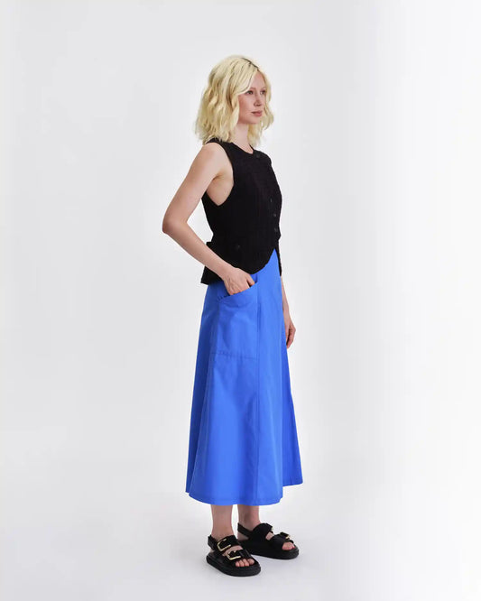 Volans Skirt in Saphire Blue