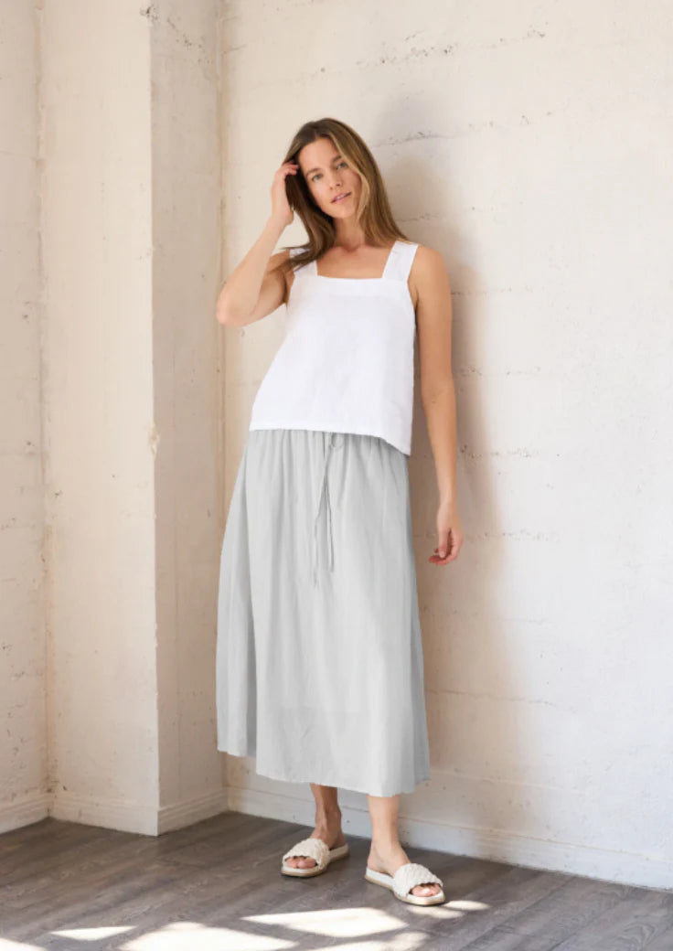 Everyday Skirt in Slate Grey