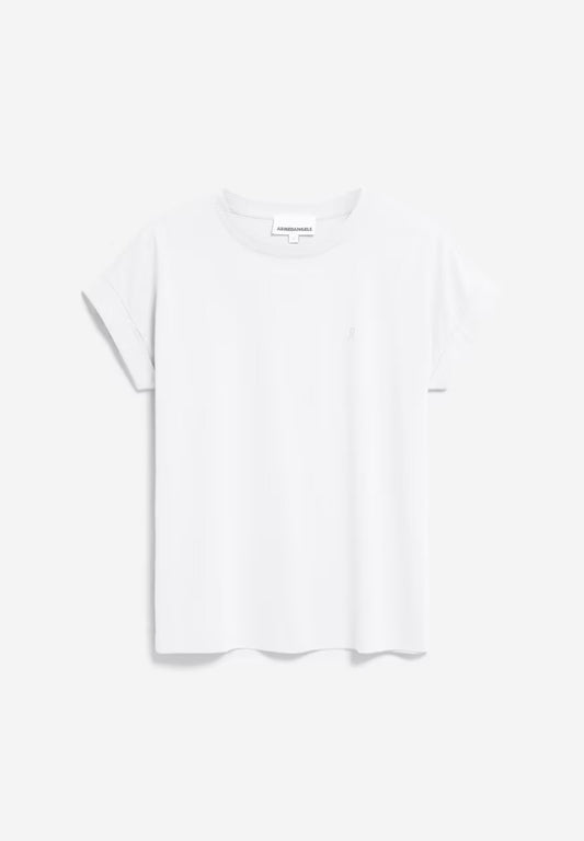 ARMEDANGELS Canada white short sleeve crew neck t-shirt for casual wear in Kelowna