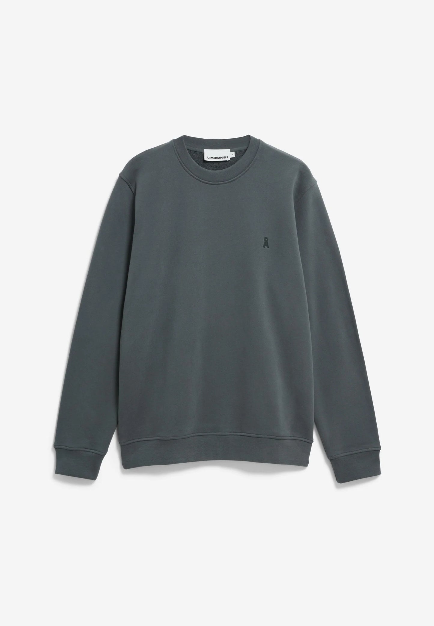 ARMEDANGELS Canada Men's Unisex Sweatshirt in Dark Grey with Classic Design and Comfortable Fit
