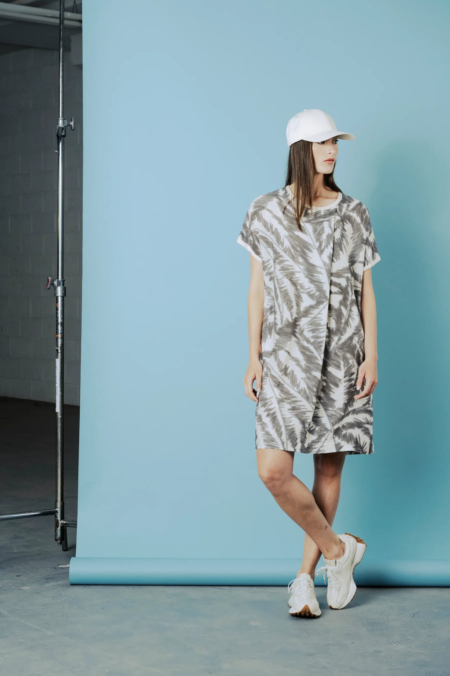 Calypso Dress in Beige/Grey – BodyBag by Jude
