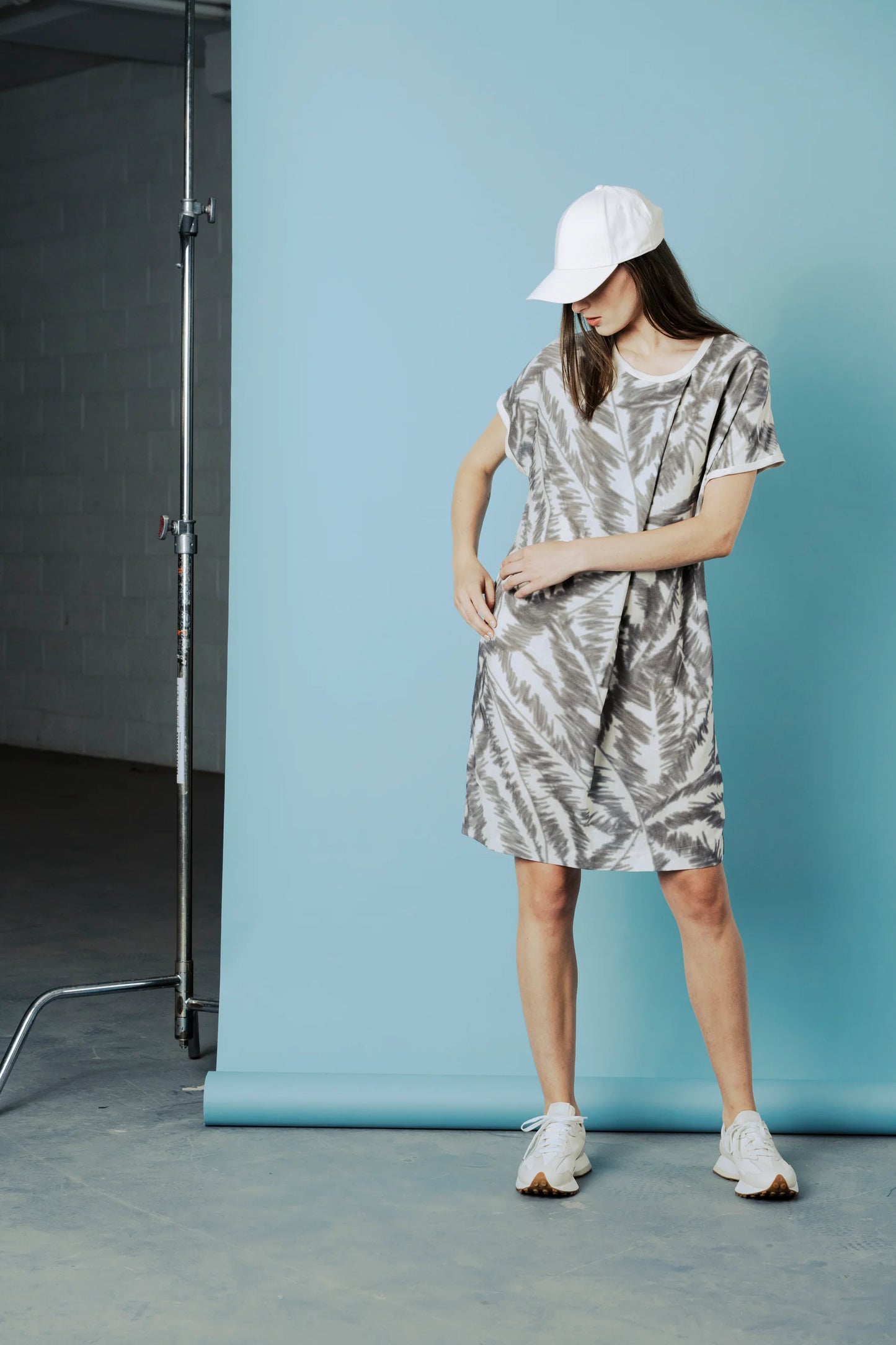 Calypso Dress in Beige/Grey – BodyBag by Jude
