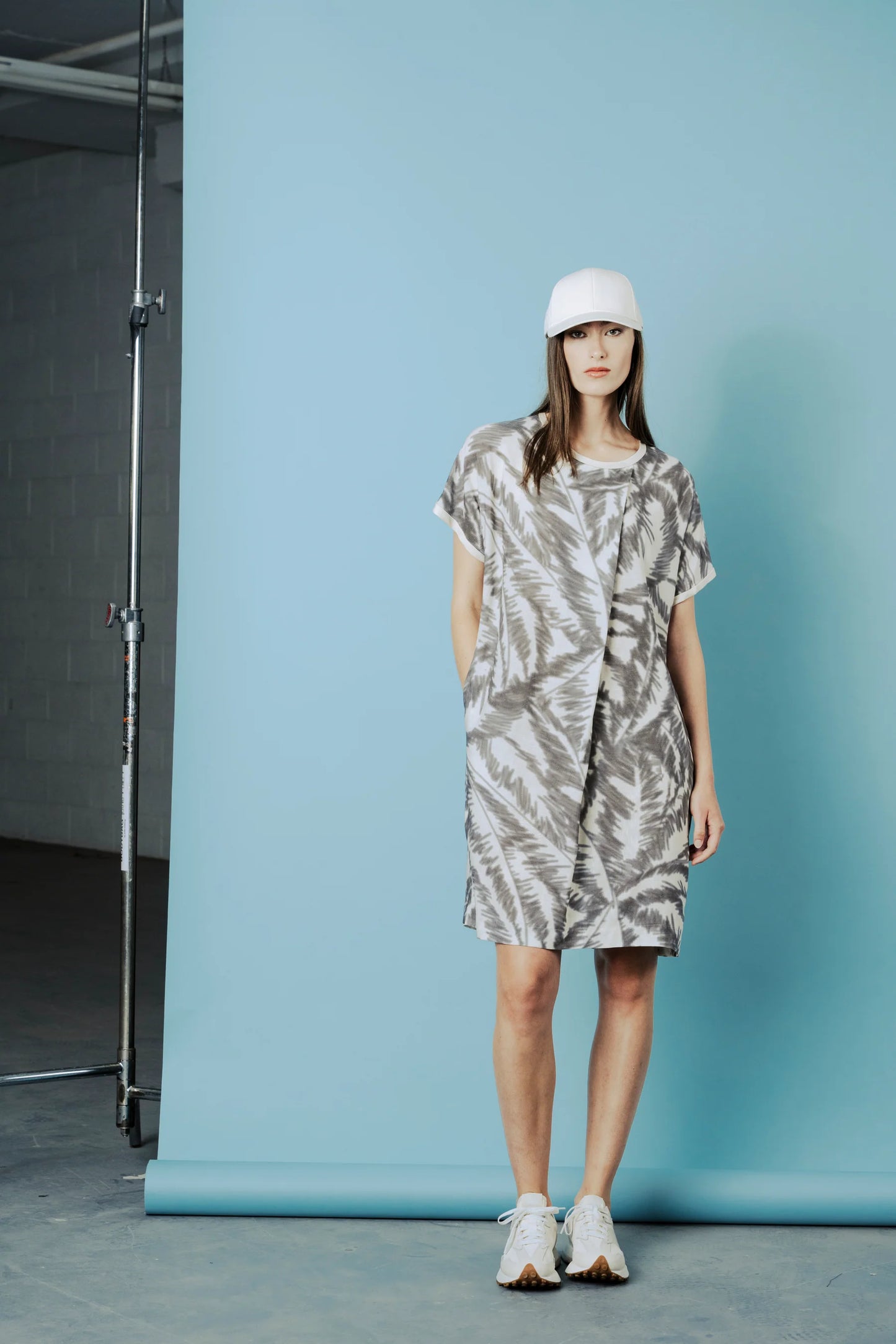 Calypso Dress in Beige/Grey – BodyBag by Jude