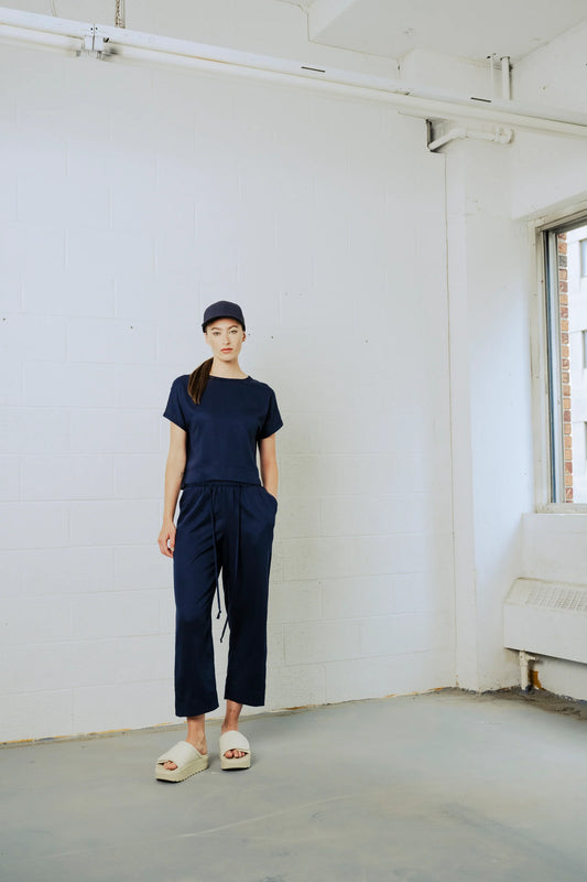 Tofino Top in Navy – BodyBag by Jude