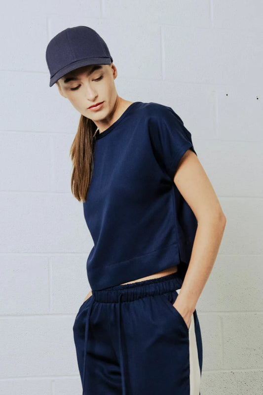 Tofino Top in Navy – BodyBag by Jude