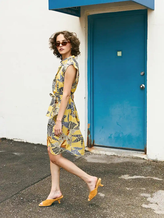 Mowat Dress in Print - Dagg & Stacey