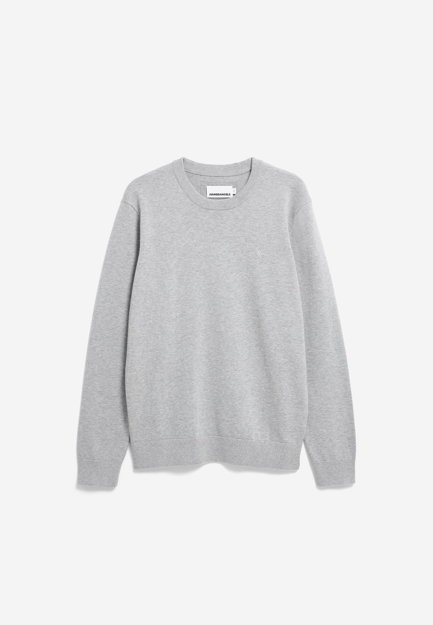 ARMEDANGELS Canada Men's Unisex Grey Sweater with a Classic Fit for Casual Wear