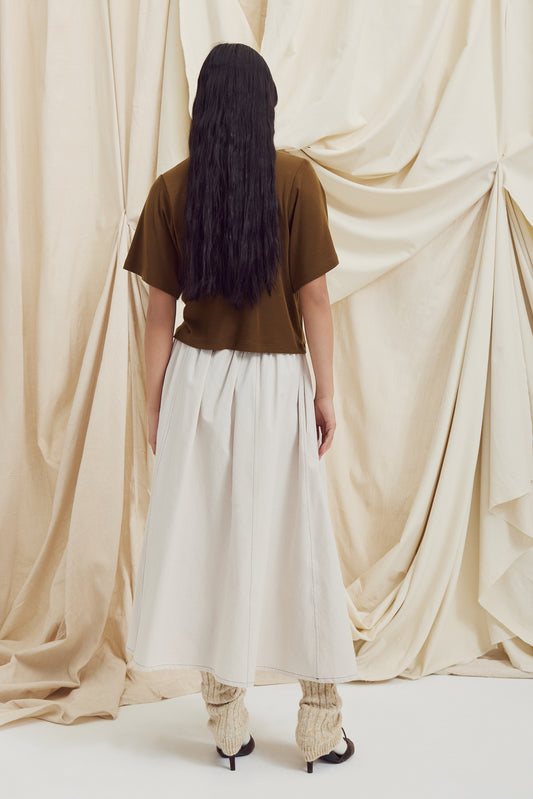 Métis Top in Khaki