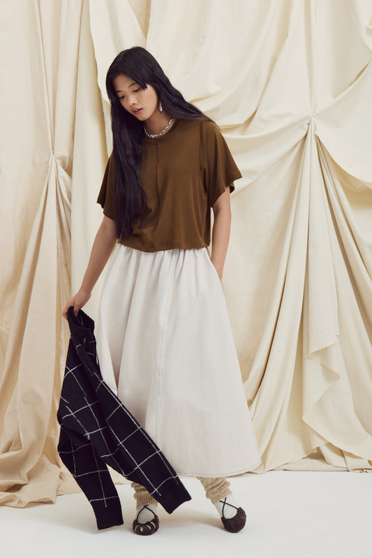 Métis Top in Khaki
