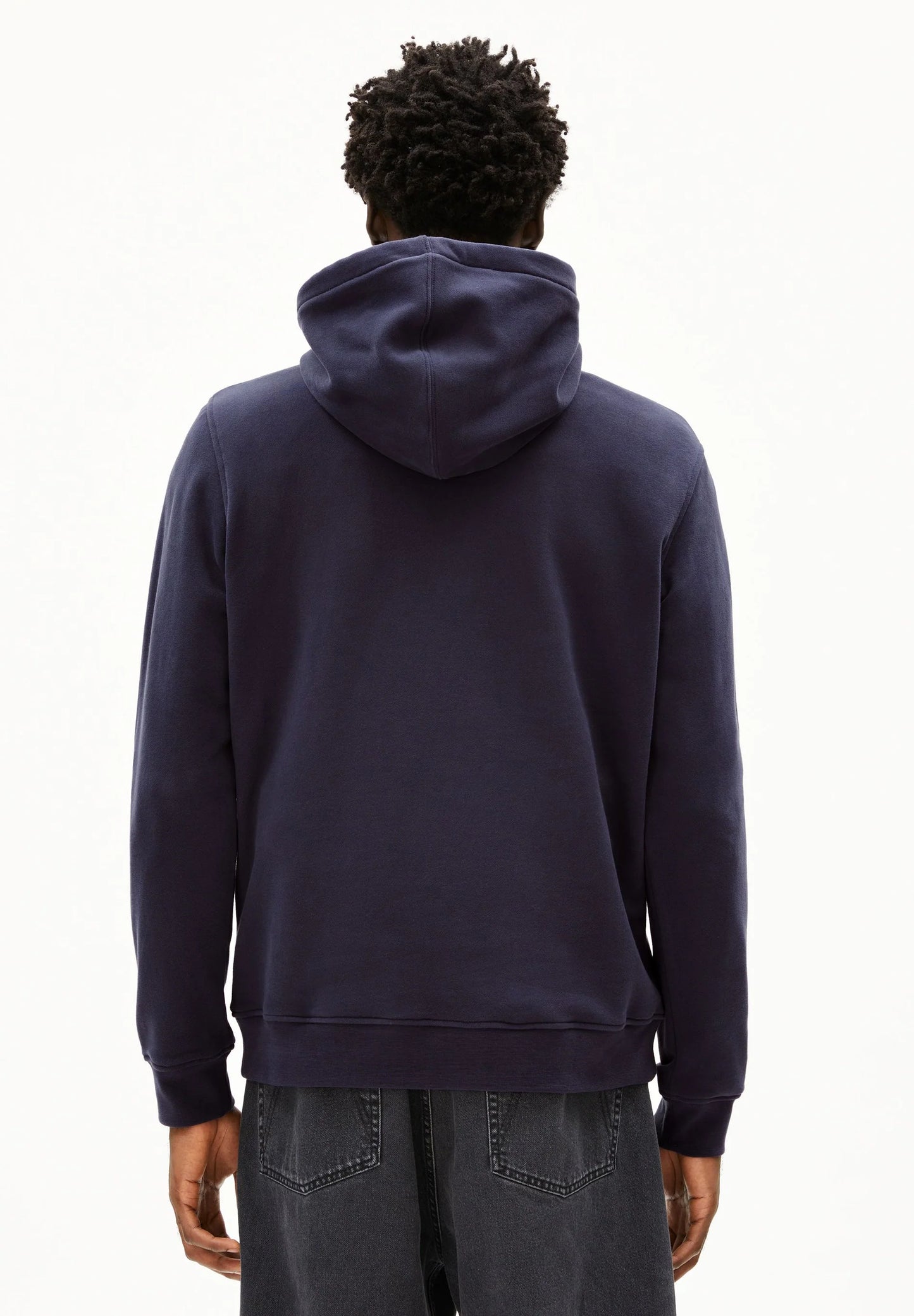 Men's ARMEDANGELS  Canada  Navy Hoodie with Adjustable Hood and Soft Cotton Fabric