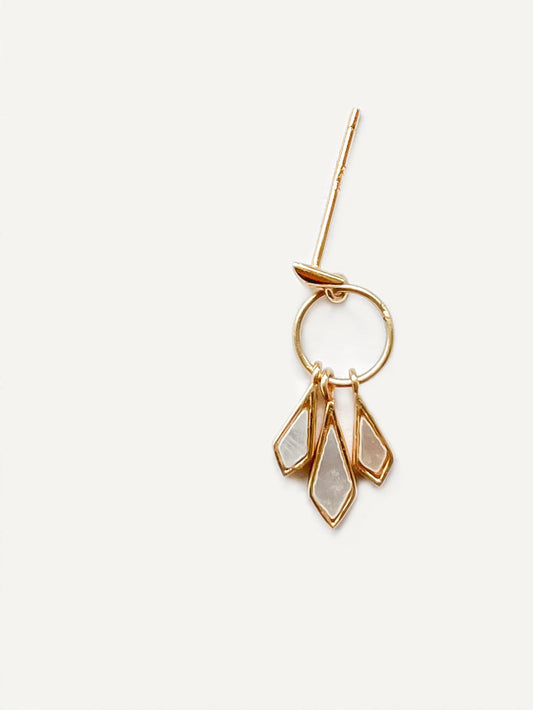 Boa Bijoux - SS24 - Mayura Earrings Gold Vermeil - display 1 