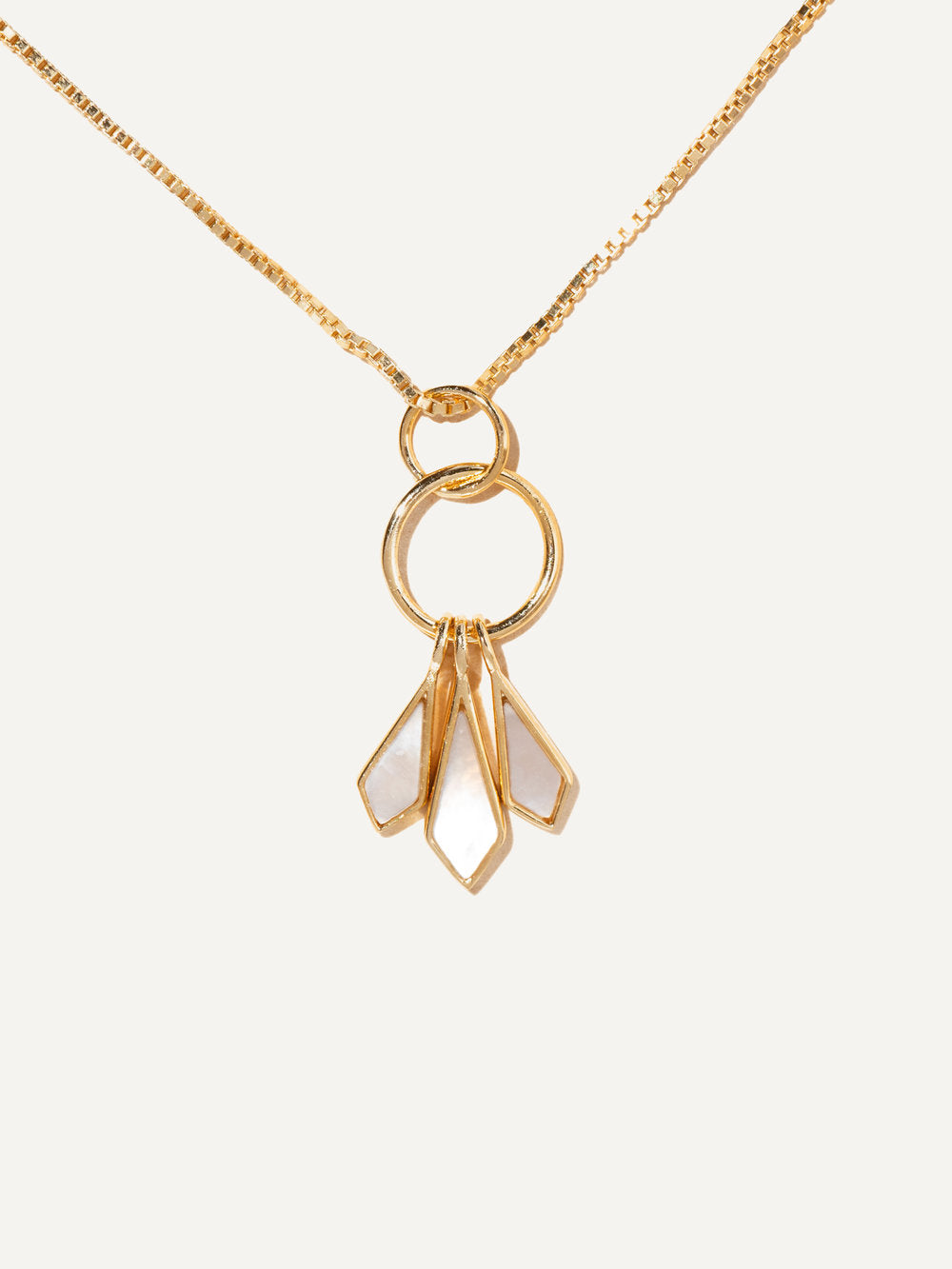 Boa Bijoux  - SS24 - Yura Necklace Gold Vermeil - close-up 2