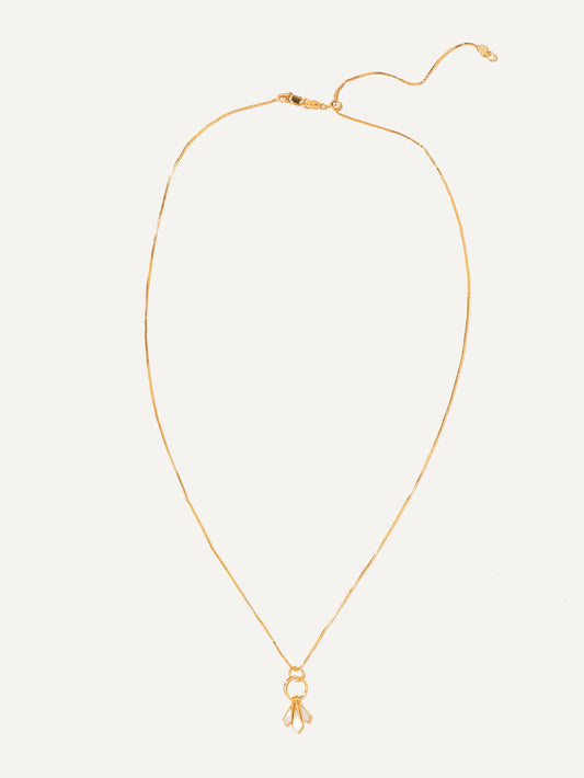 Boa Bijoux  - SS24 - Yura Necklace Gold Vermeil - display 1