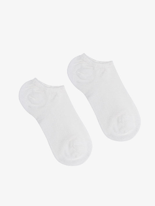 Milo & Dexter - SS24 - SS24 - Recreation Short Socks (3 Pack) in White - display 1