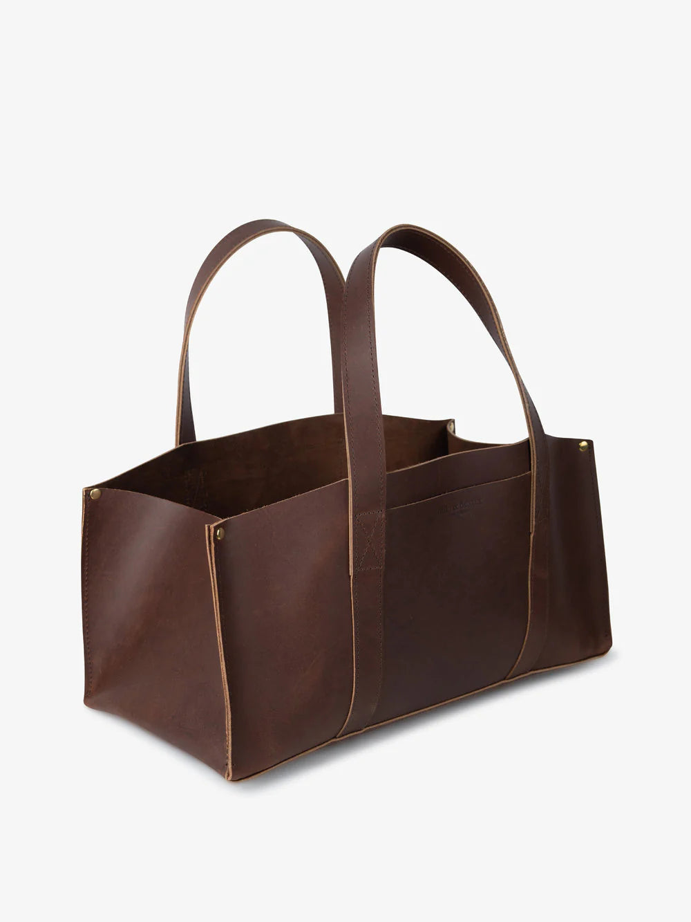 Milo & Dexter - SS24 - Classic Utility Leather Bag in Brown