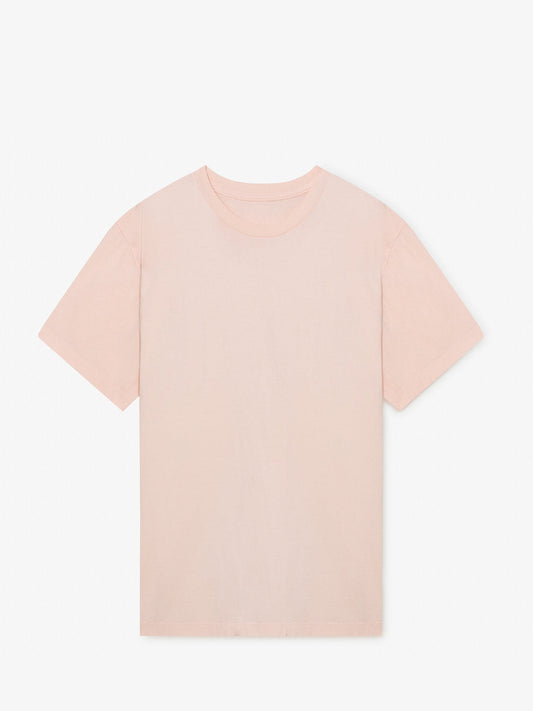 Milo & Dexter - SS24 - Classic Cotton T-Shirt in Pale Pink - front display 1