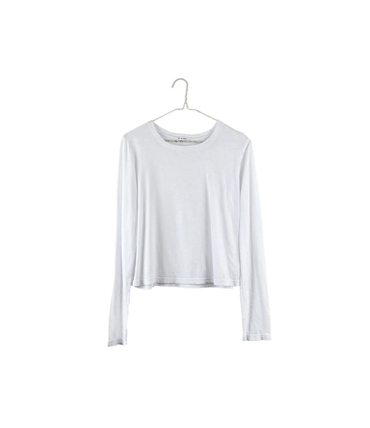 It is Well L.A - SS24 - Long Sleeve Baby Tee in Salt - display front 1