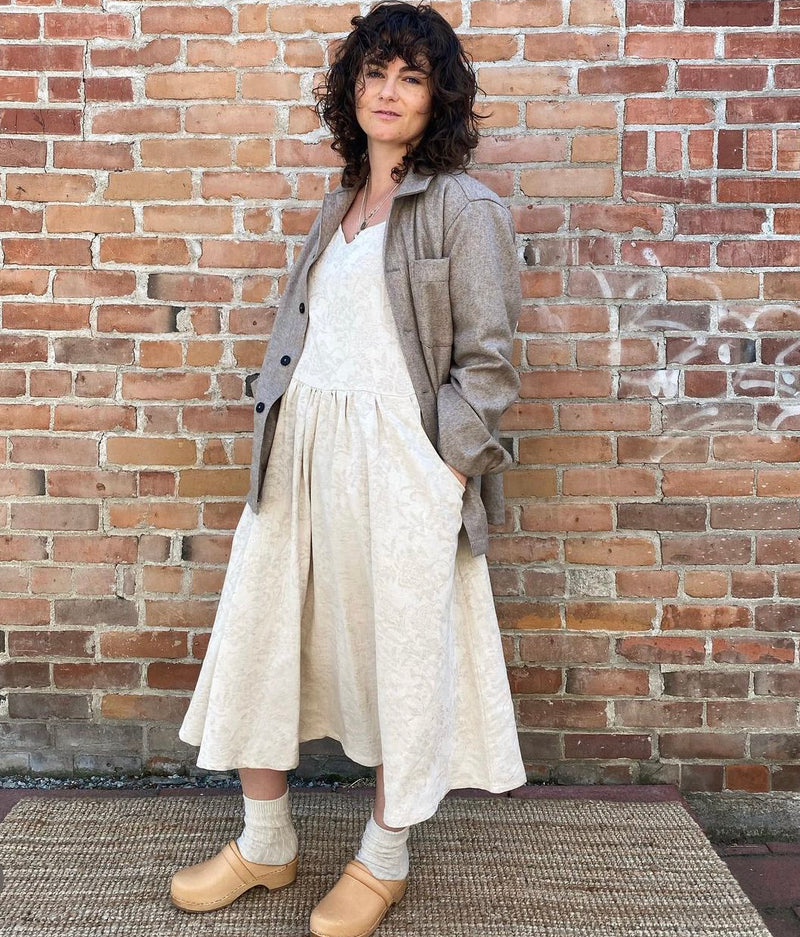 Celeste Dress in Oatmeal