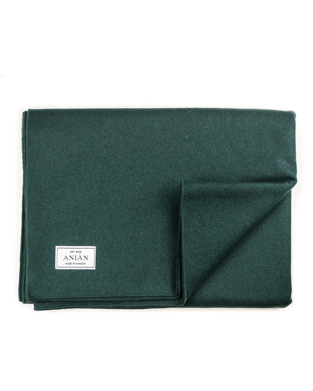 The Melton Wool Blanket In Everglade