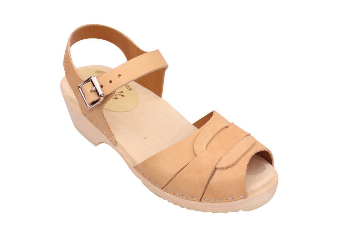 Lotta peep hot sale toe clogs