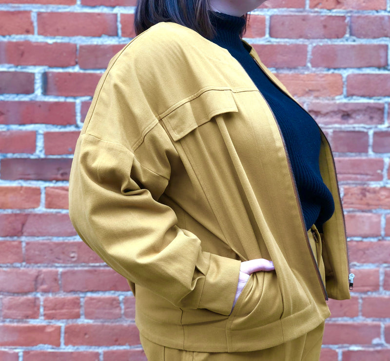 Leon Jacket in Gold