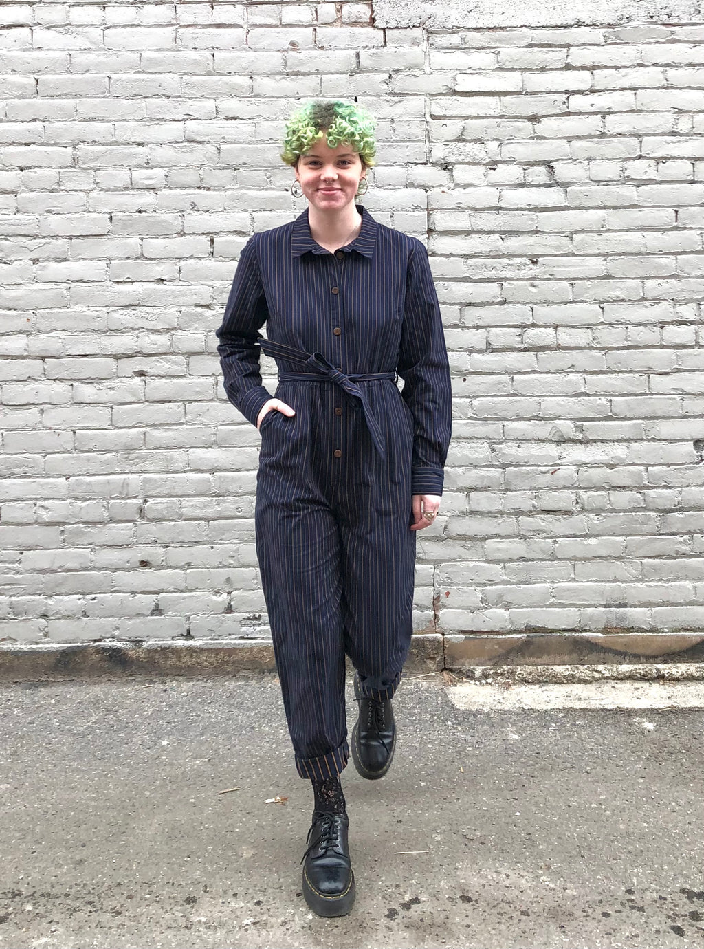 Anisa Striped Jumpsuit