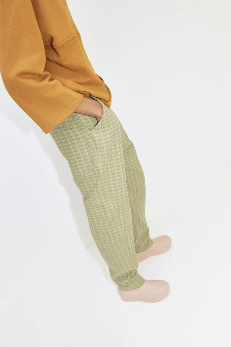 Eve Gravel Fall 23/24 Jackie Pants in Olive/Sage