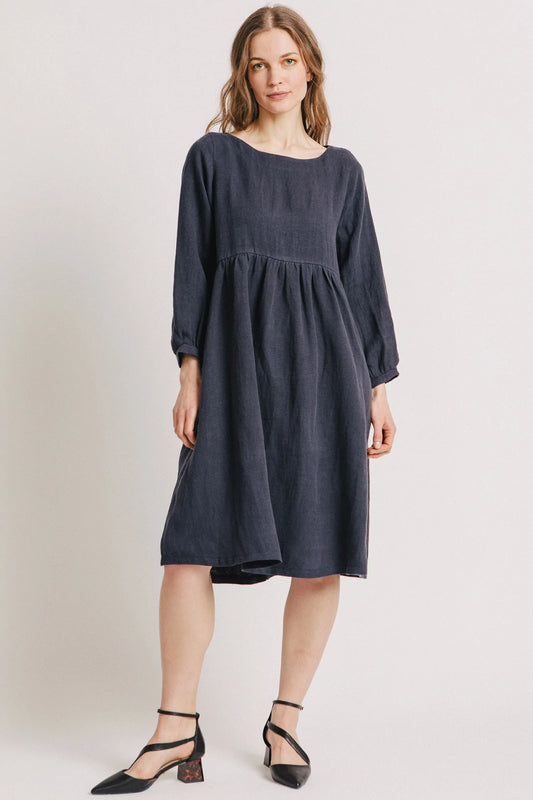 Juniper Dress in Navy