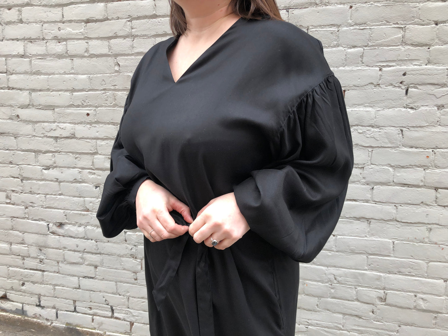 Ripley Dress in Black TENCEL™