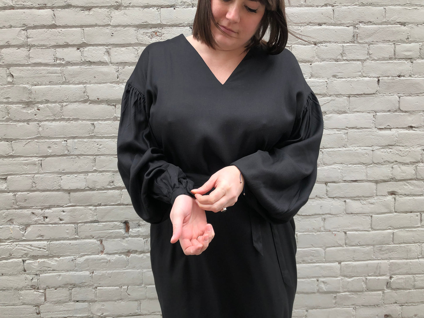 Ripley Dress in Black TENCEL™