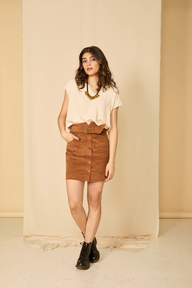 Espoir Top in Natural