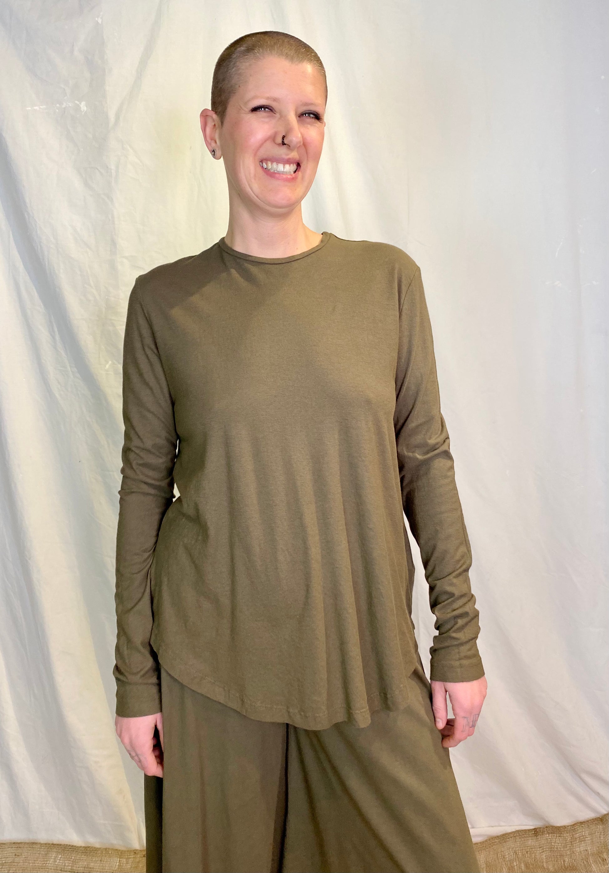 Groceries Apparel Bonny Long Sleeve in Stout