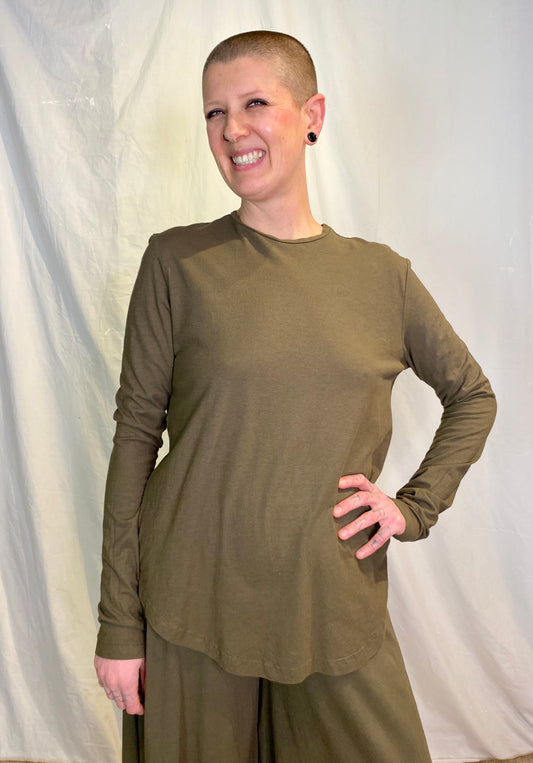 Groceries Apparel Bonny Long Sleeve in Stout