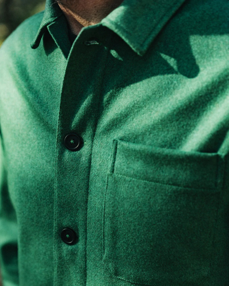 The Metchosin Coat in Jade