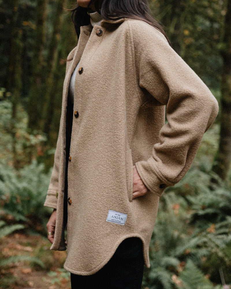 The Loft Coat in Cocoon-- Select Sizes Available