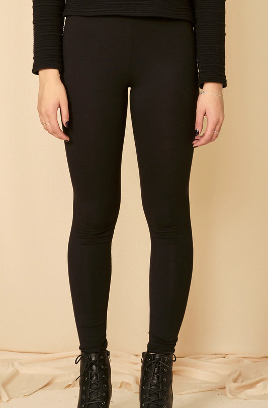 Nude Leggings in Black