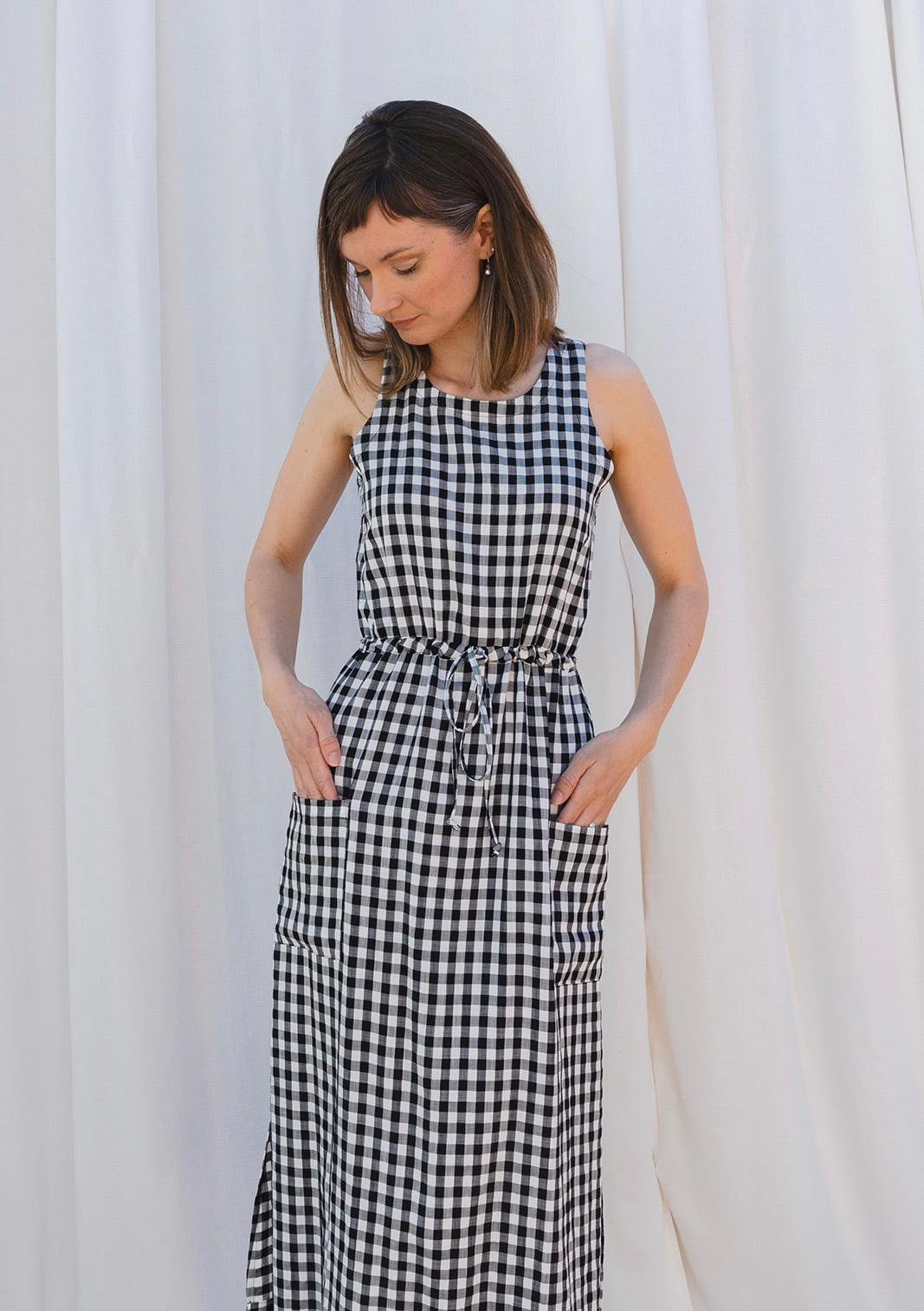 Galilelo Dress in Check