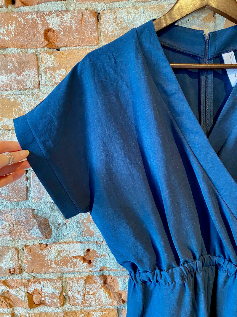 Elka Jumpsuit in Midnight Navy