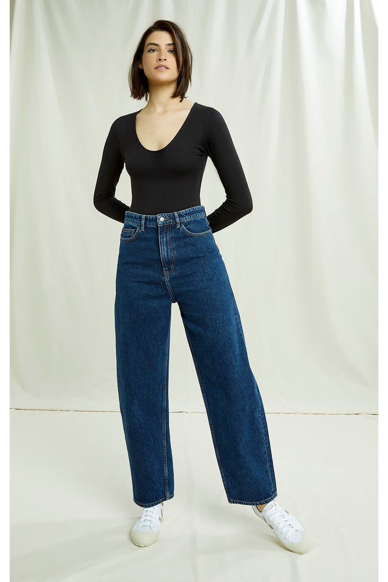 People Tree Enora Barrel Leg Jean