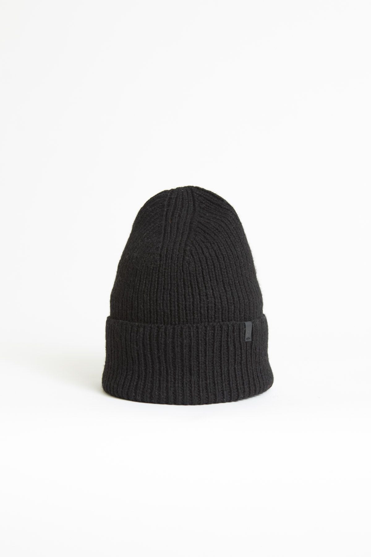 Dinadi Yak Wool Rib Hat in Black