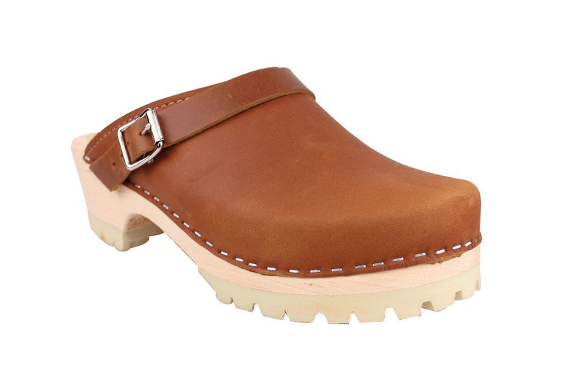 Classic Tractor Sole in Brown Oiled Nubuck
