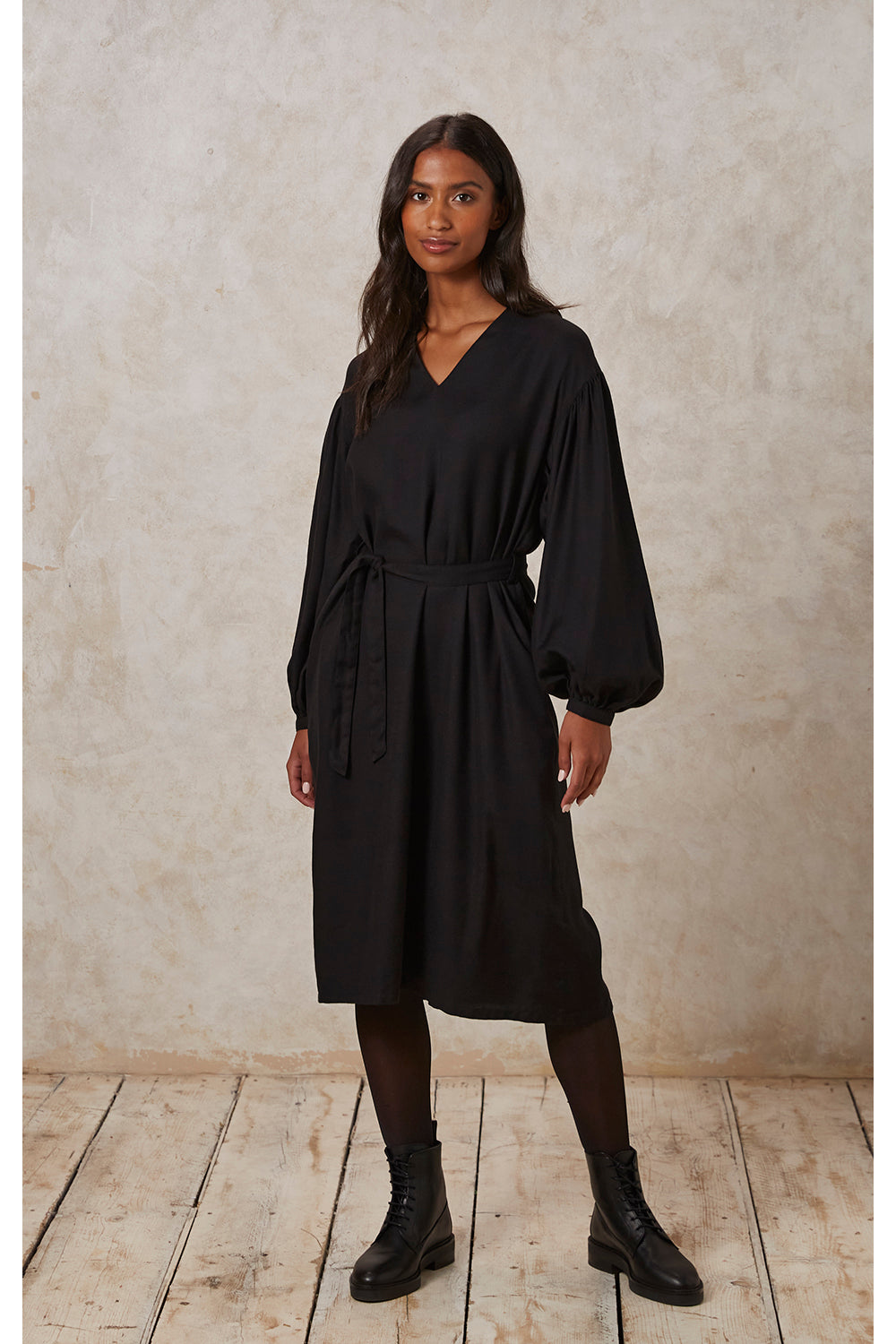 Ripley Dress in Black TENCEL™