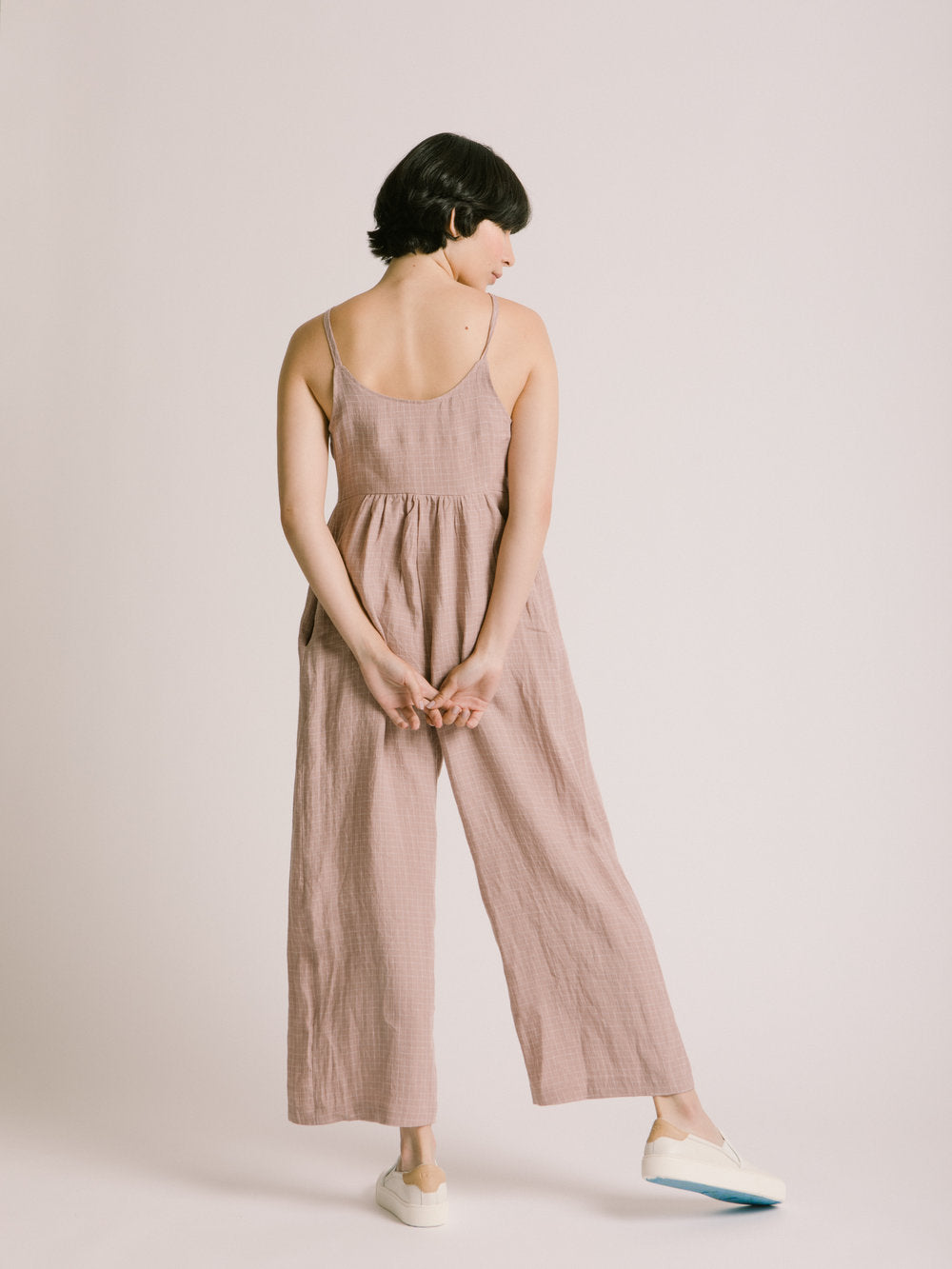 Kawa Jumpsuit in Petal Pink