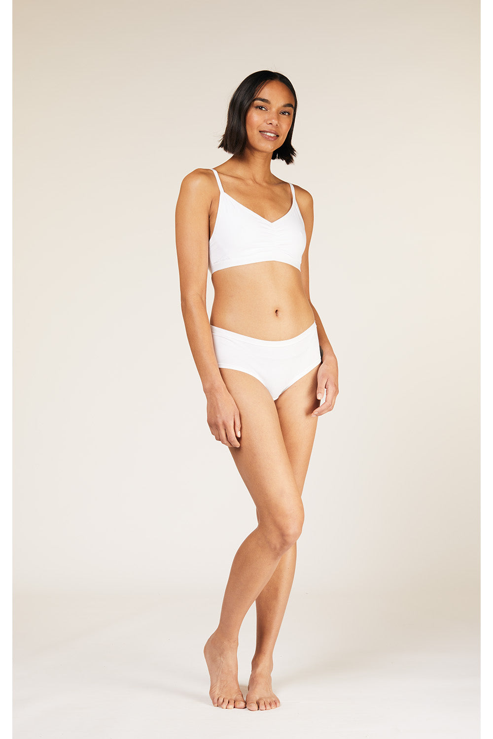 Buy online White Non Padded Regular Bra from lingerie for Women by