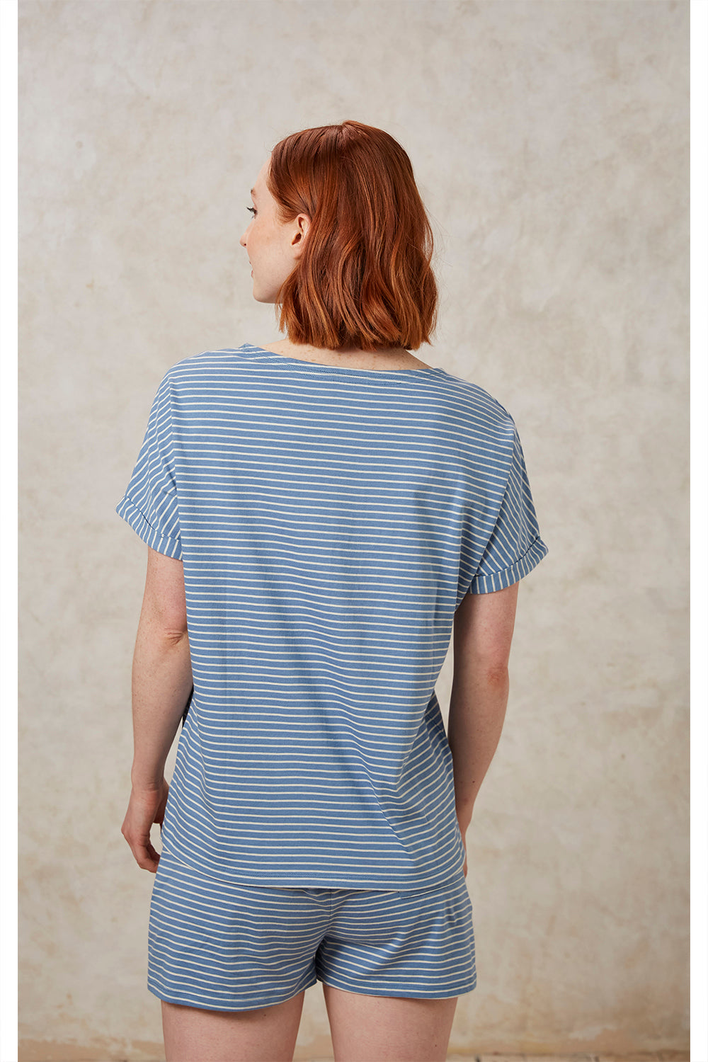 Stripe Short Sleeve Pyjama Tee